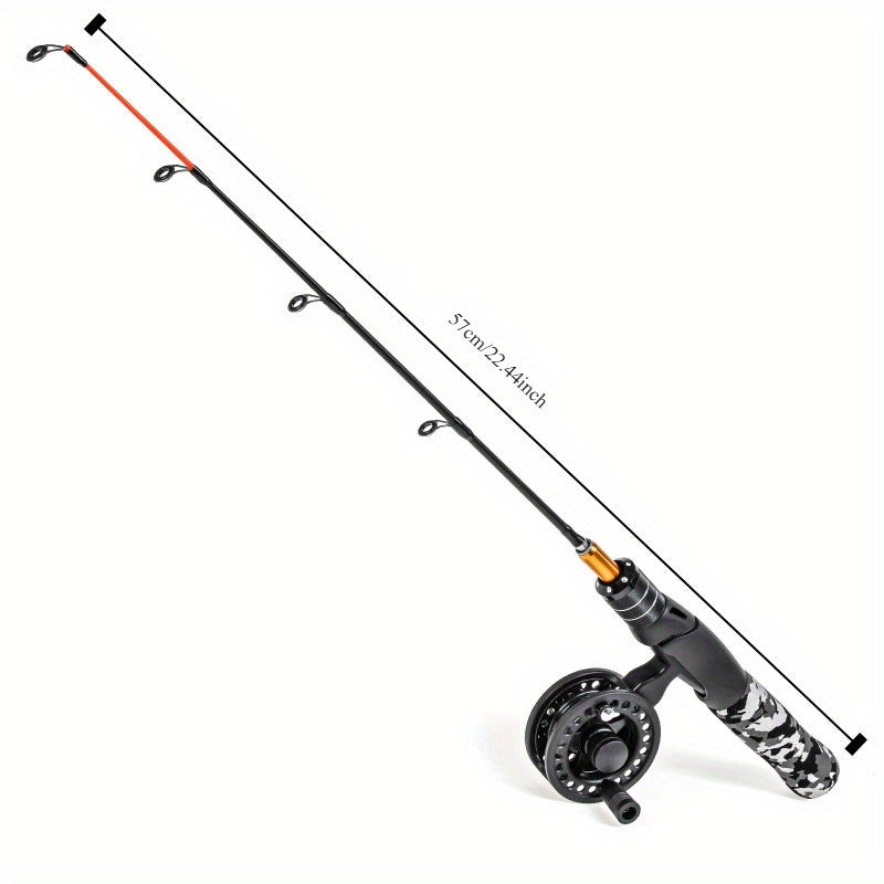 Carbon Fiber Ice Fishing Rod Camouflage