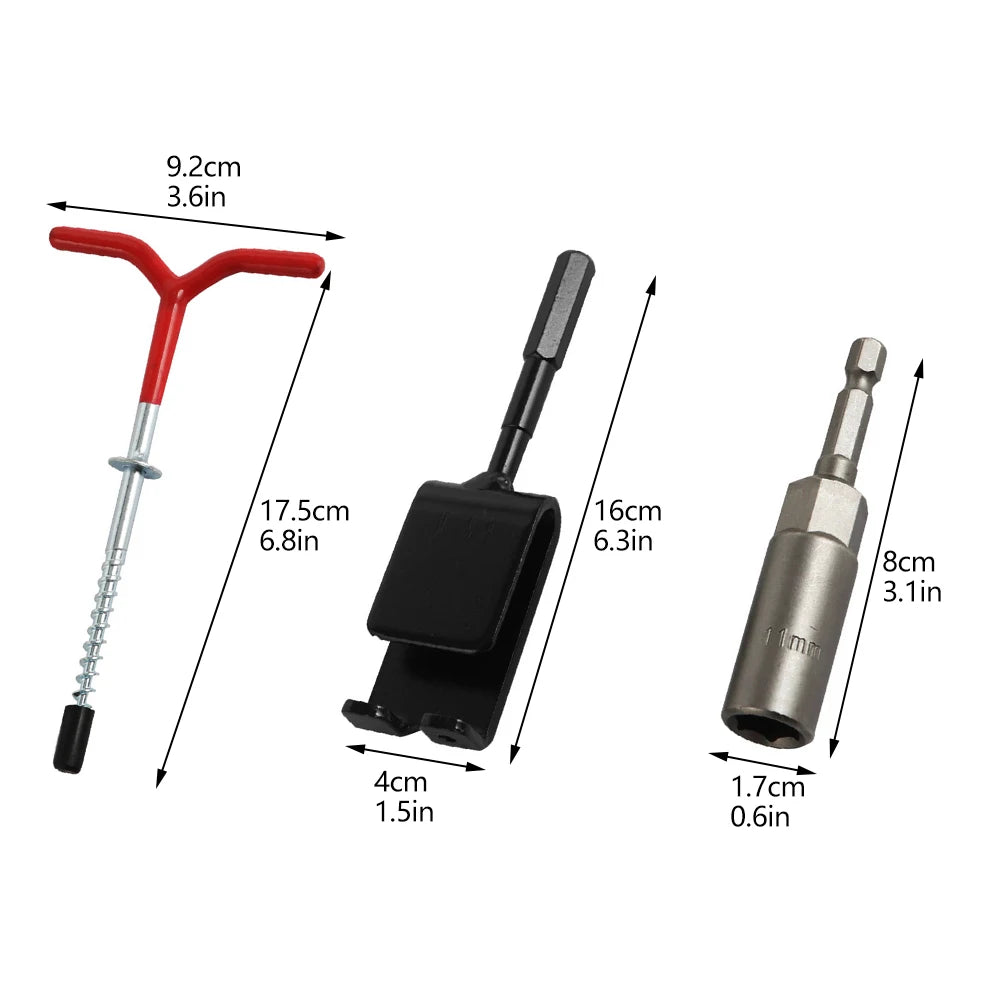 Ice Anchor Drill Adapter